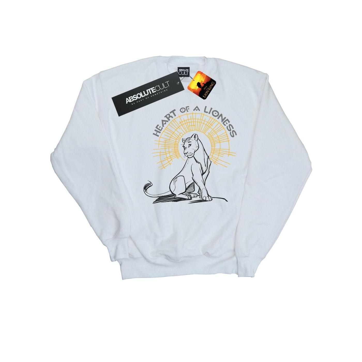 Disney Girls The Lion King Movie Hart van een leeuwin Sweatshirt 3-4 Years