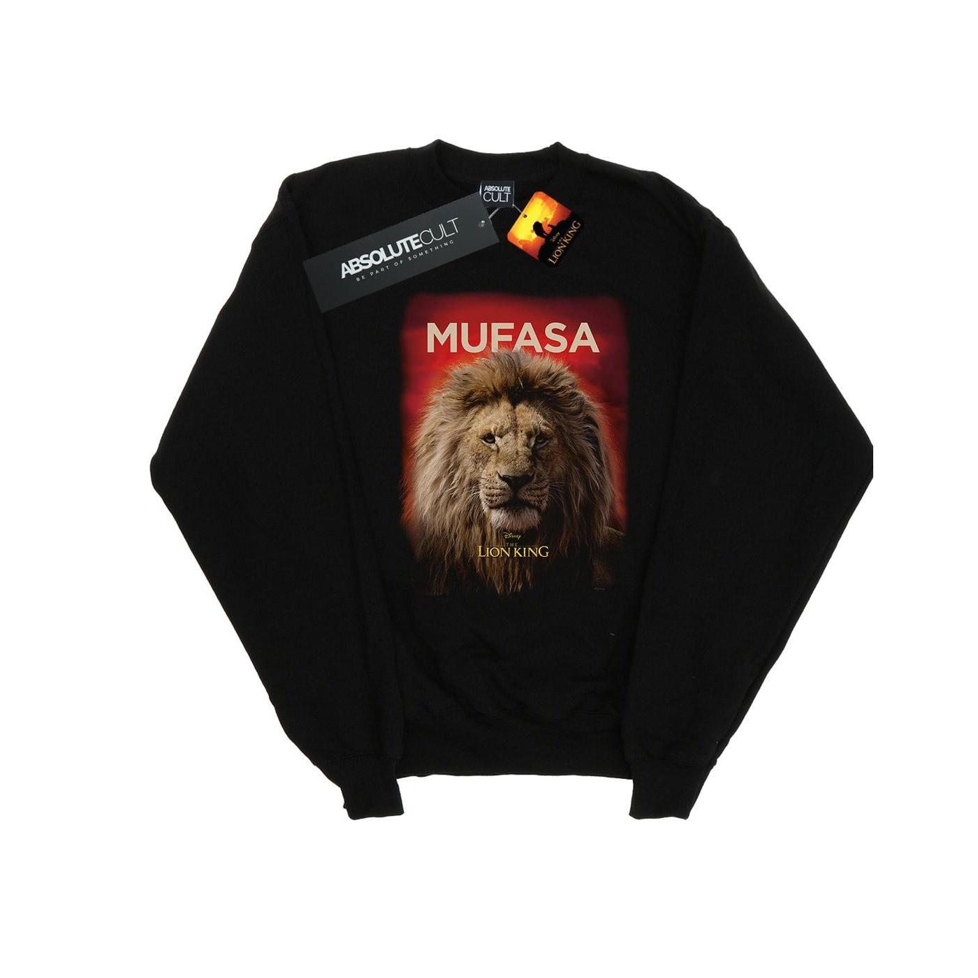 Disney Girls The Lion King Movie Mufasa Poster Sweatshirt 3-4 Years