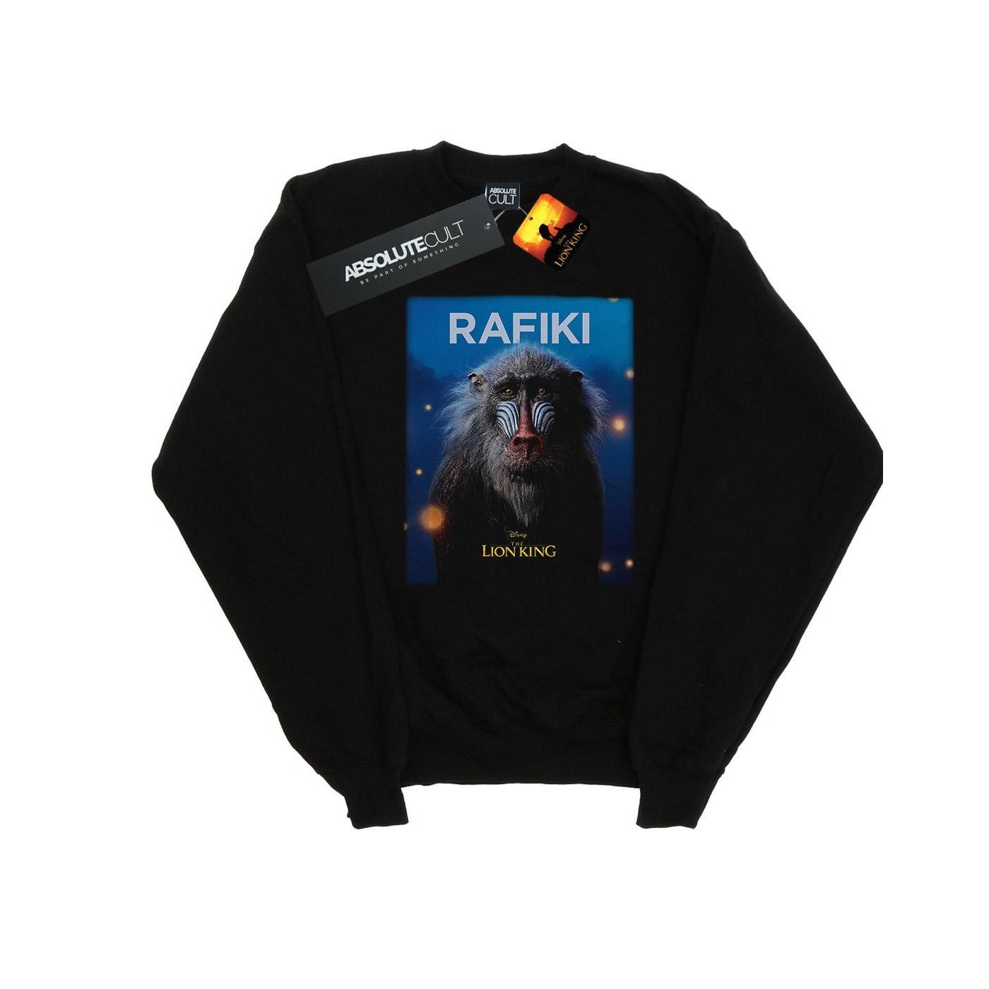 Disney Girls The Lion King Movie Rafiki Poster Sweatshirt 3-4 Years