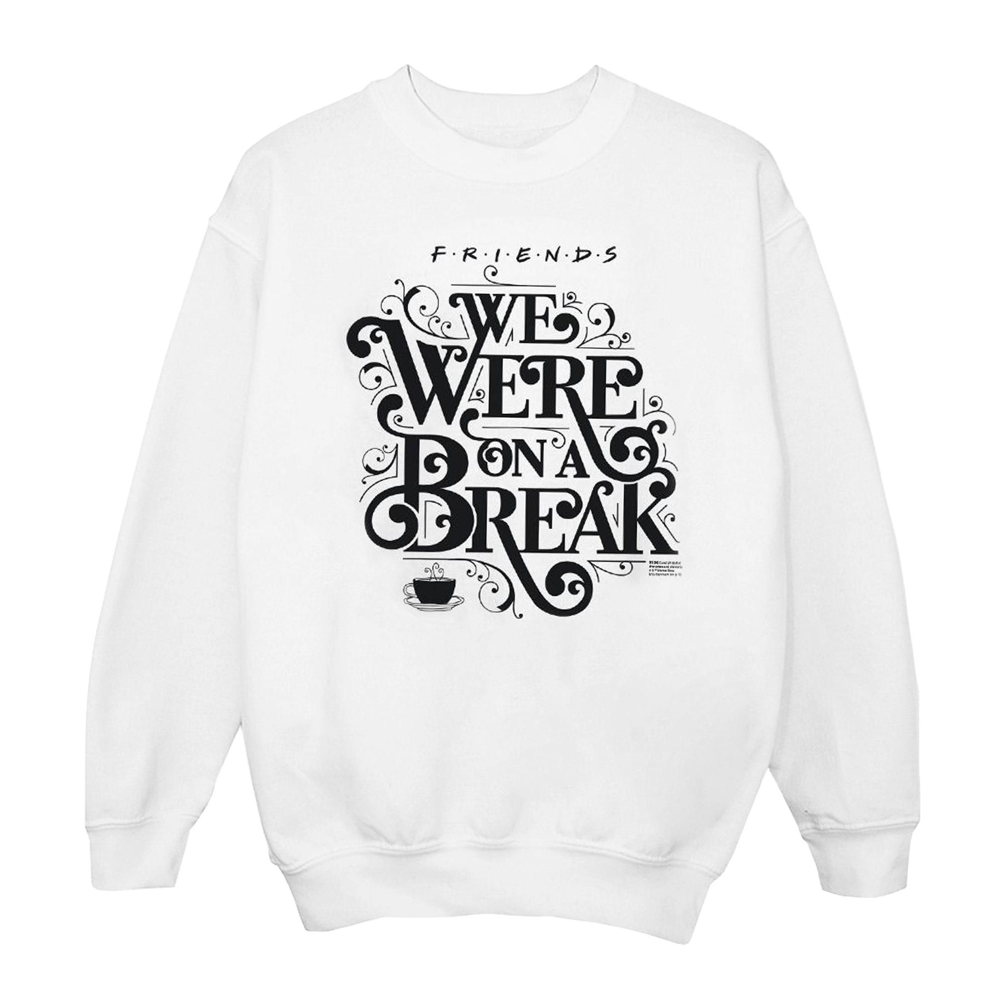 Friends Vriendenmeisjes op een pauze siersweatshirt 3-4 Years