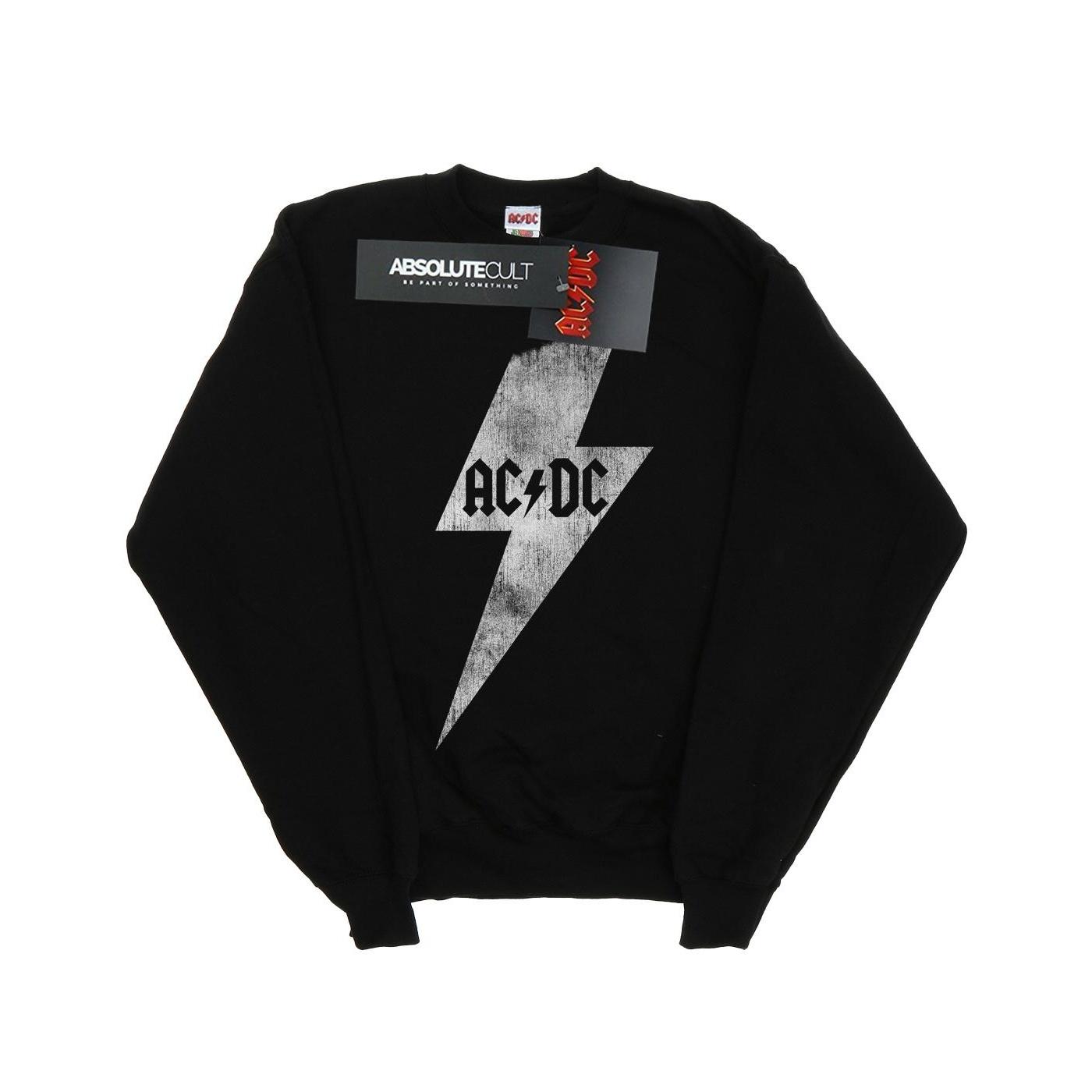 AC/DC Lightning Bolt-sweatshirt voor meisjes 3-4 Years