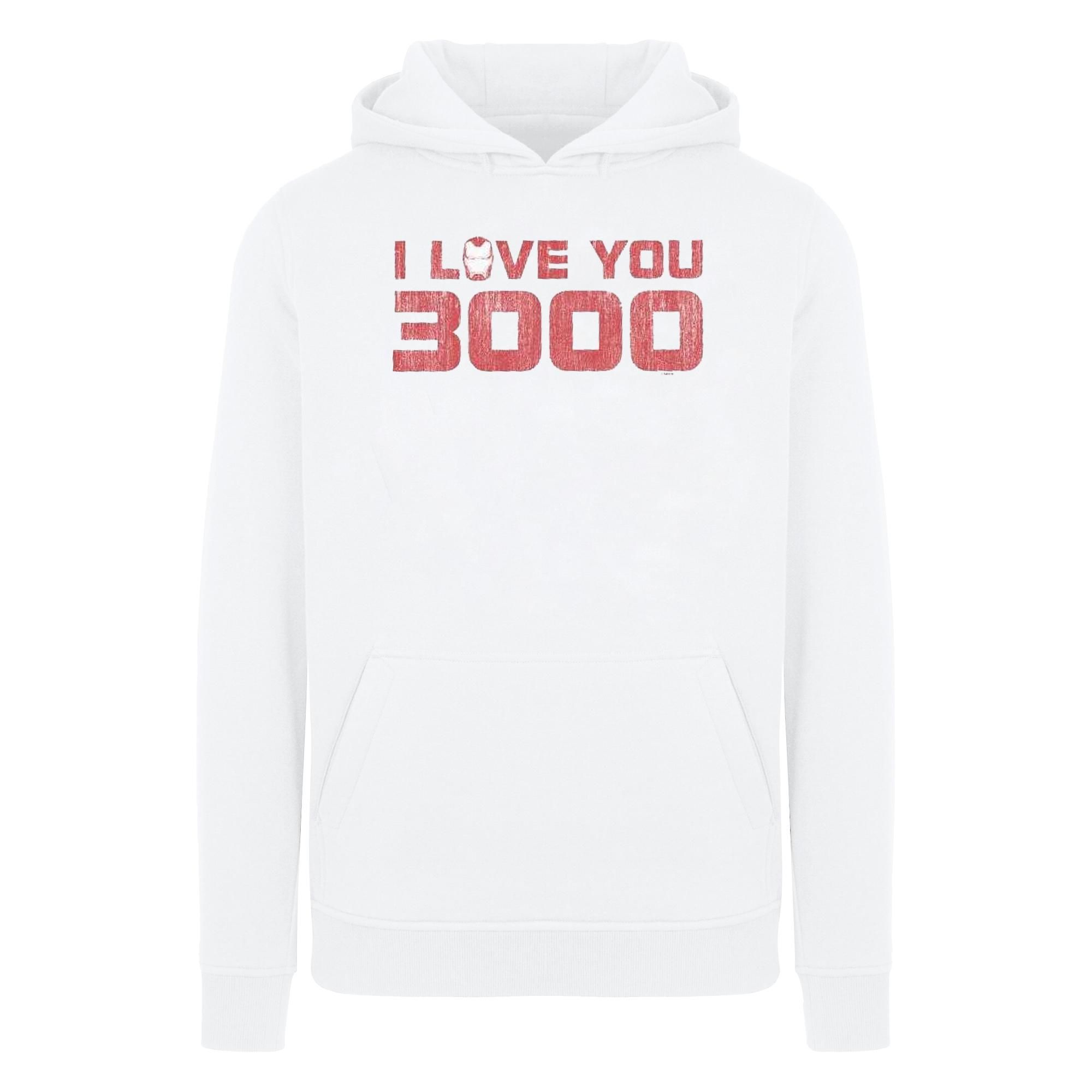 Marvel Girls Avengers Endgame I Love You 3000 noodlijdende hoodie 3-4 Years