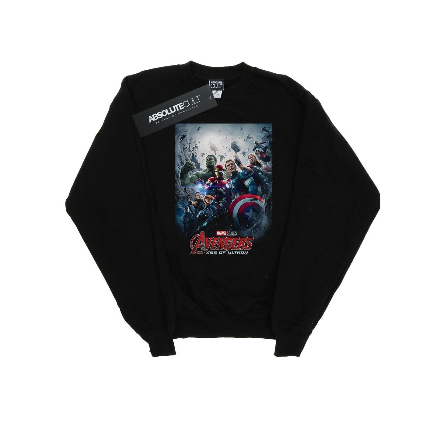 Pertemba FR - Apparel Marvel Studios Avengers Age Of Ultron poster-sweatshirt voor meisjes 3-4 Years