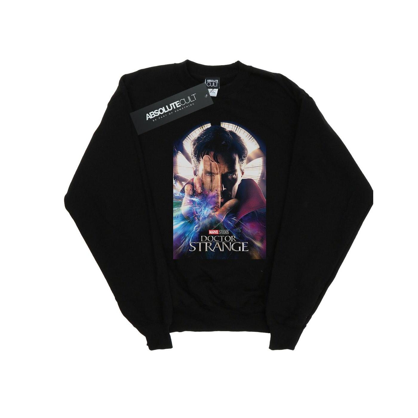 Pertemba FR - Apparel Marvel Studios Girls Doctor Strange Poster-sweatshirt 3-4 Years