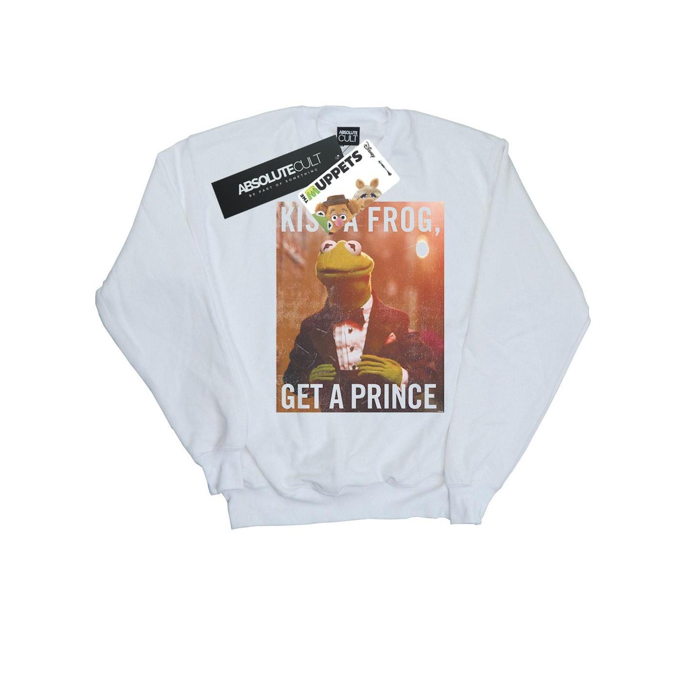 Disney Girls De Muppets kussen een kikker en krijgen een Prins-sweatshirt 3-4 Years