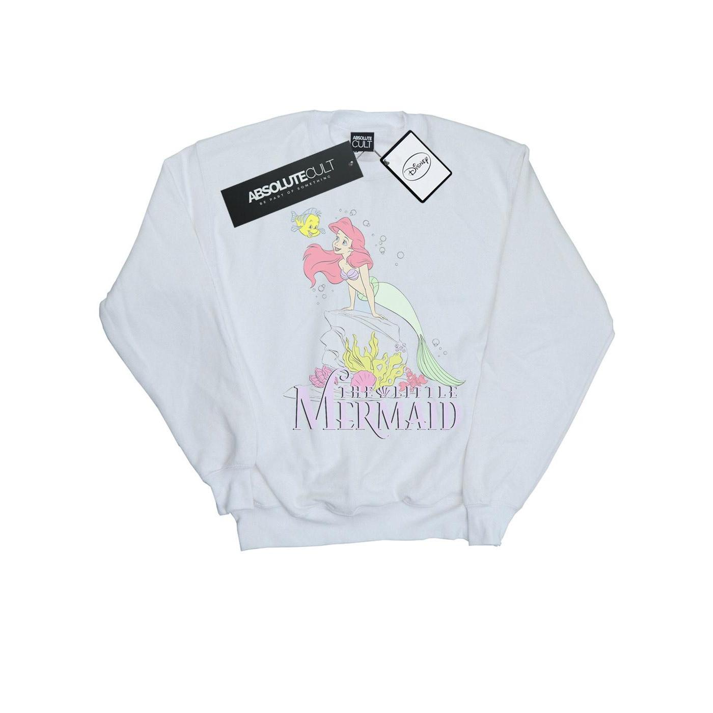 Disney Girls De kleine zeemeermin Faded Nostalgia Sweatshirt 3-4 Years