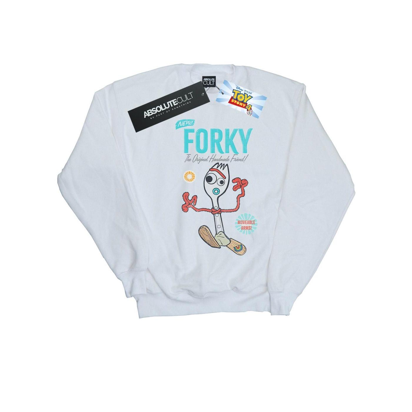 Disney Girls Toy Story 4 Forky handgemaakte vriend Sweatshirt 3-4 Years