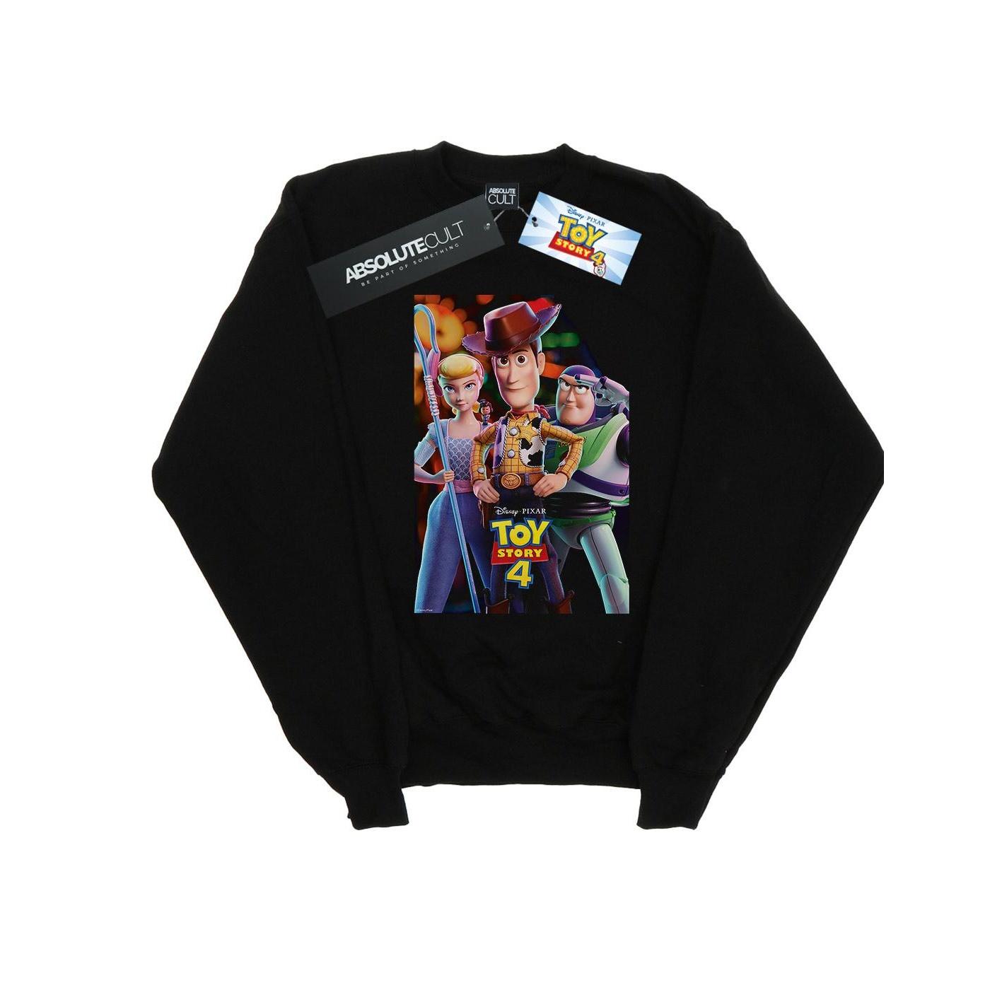 Disney Toy Story 4 Buzz Woody en Bo Peep poster-sweatshirt voor meisjes 3-4 Years