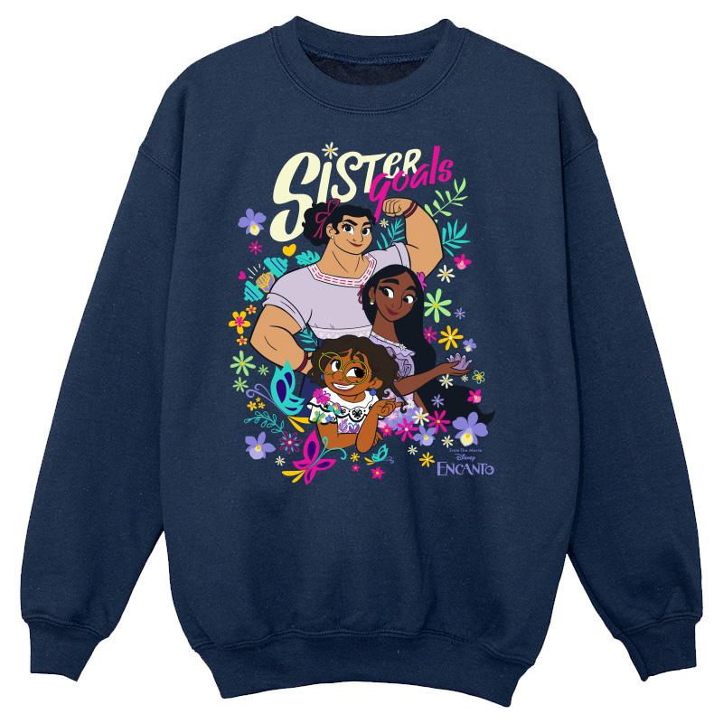 Disney Girls Encanto Sister Goals Sweatshirt 9-11 Years