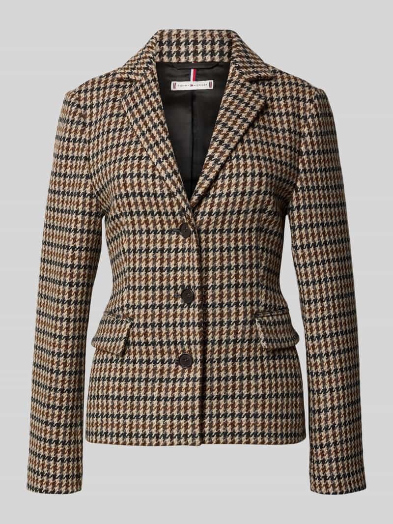 Tommy Hilfiger Korte blazer HERITAGE CHECK BLAZER