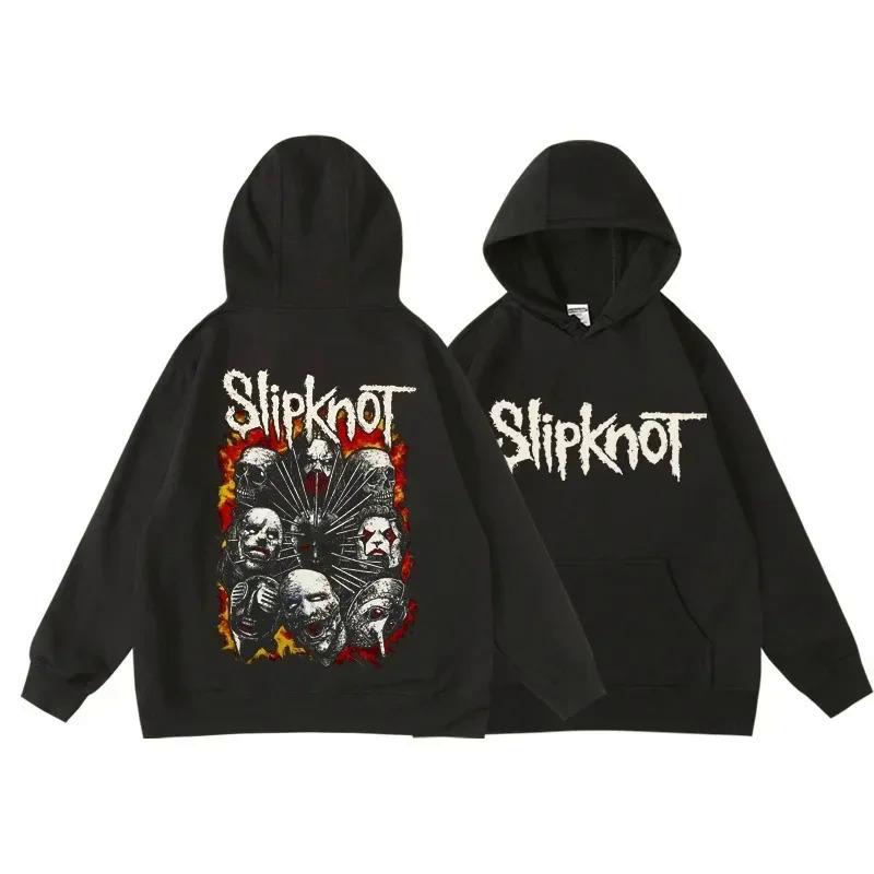 CHARM CLOTHINGS Slipknots Prepare for Hell Tour Mens Rock Hoodie M