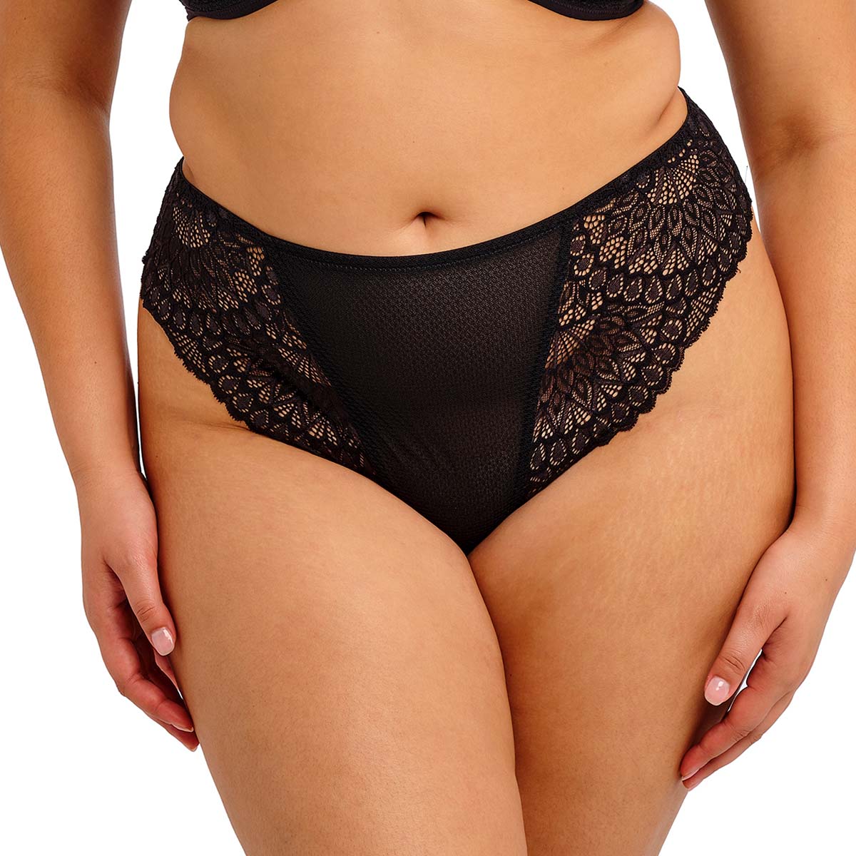 Elomi EL303370 - Blk -  - Tiernie - g-string - zwart