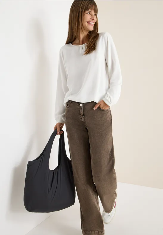 Cecil Blouse in effen kleur