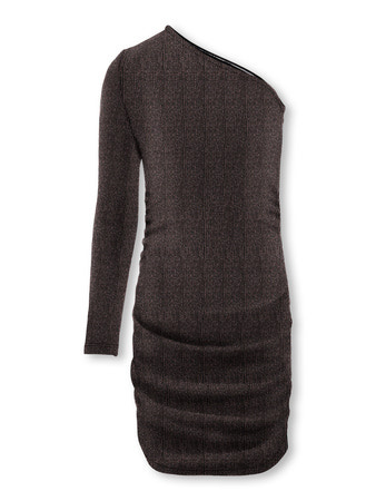 Kids ONLY winter jurk meisjes - zwart - KogQueen - regular fit, glitter