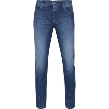 Alberto Broek  Slim Organic Denim Dark Blue
