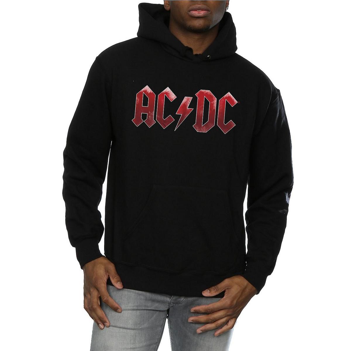 AC/DC katoenen hoodie met ijslogo voor heren XL zwart