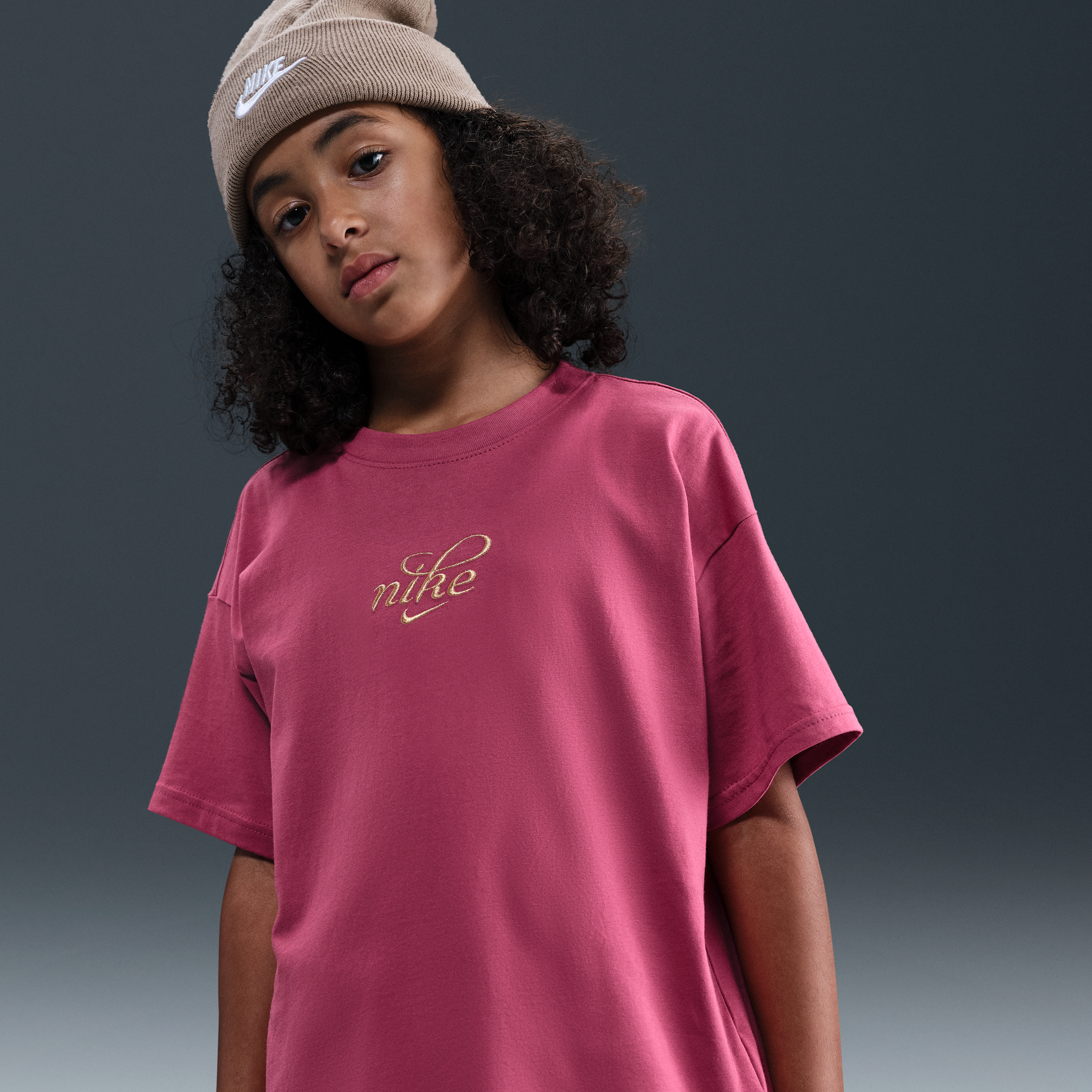 Nike T-shirt voor meisjes - Paars