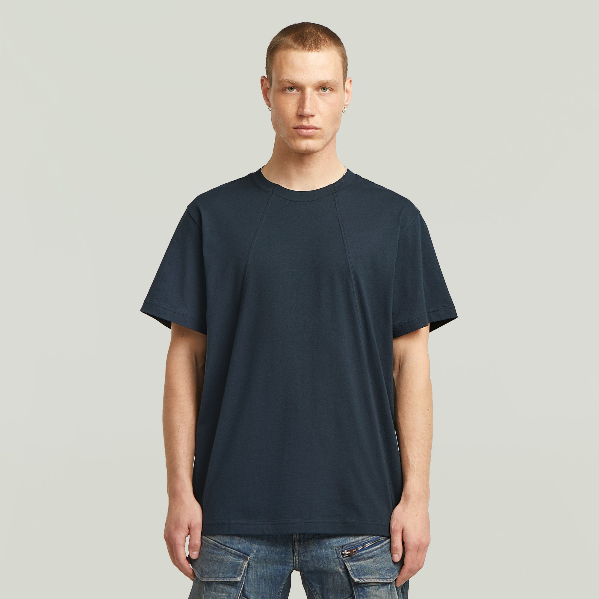 G-Star RAW A Line Loose T-Shirt - Donkerblauw - Heren