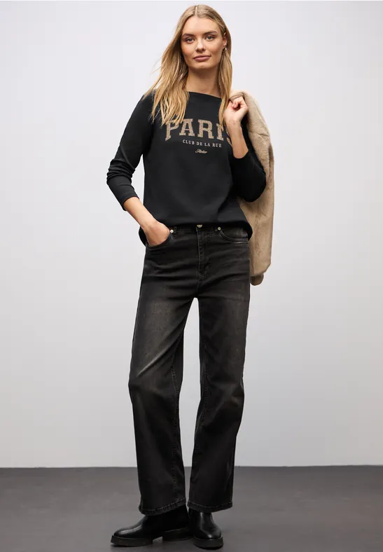 STREET ONE Shirt met lange mouwen