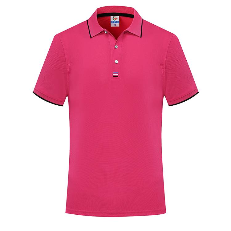 007school HBT 602 200G cool zijden katoenen geborduurde revers POLO-shirt 4XL
