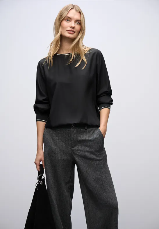 Street One Blouse met tape details