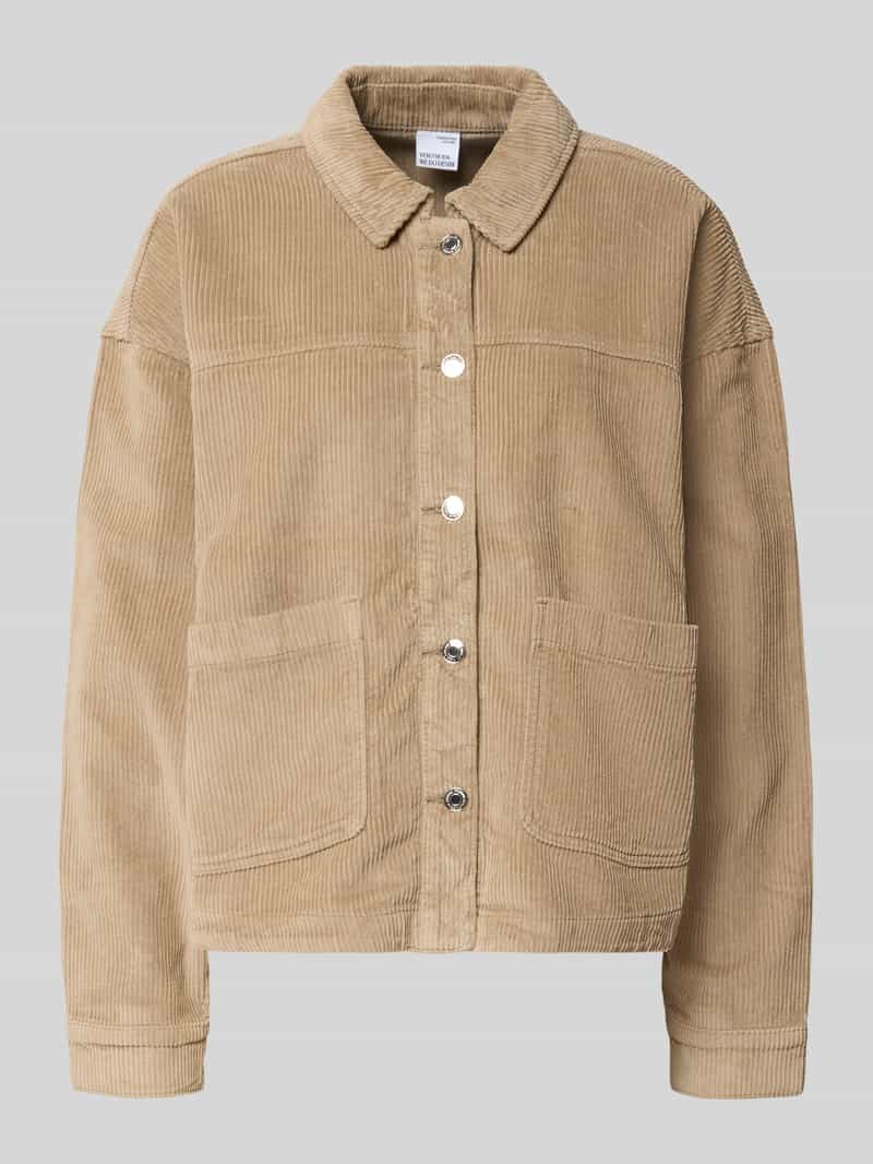 Vero Moda Cordjasje VMJAMIE LS CORDUROY SHACKET MIX NOOS