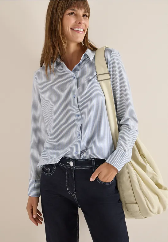 Cecil Gestreepte lange blouse