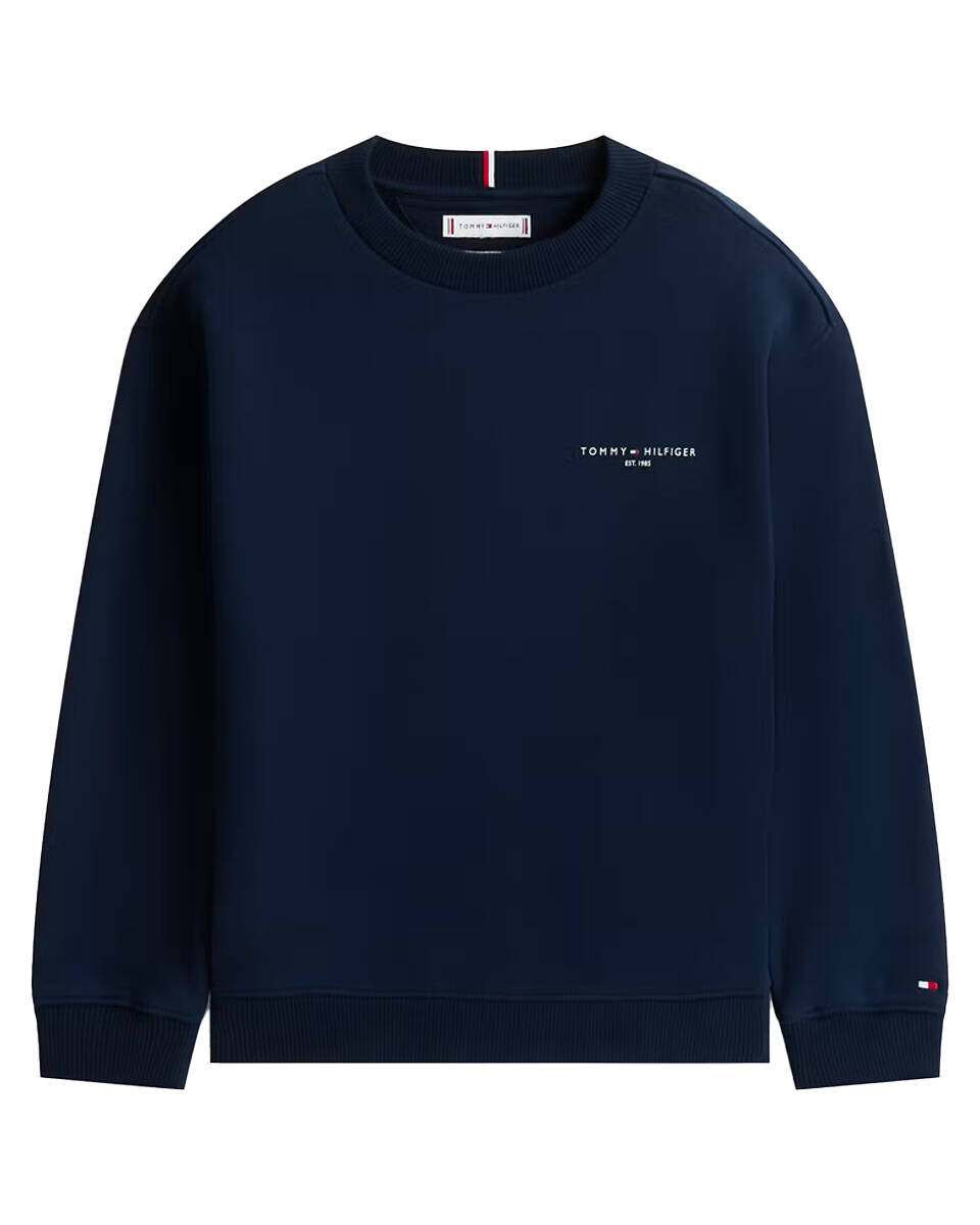 Tommy Hilfiger Sweatshirt MINI CORP C-NECK Kinderen tot 16 jaar, voor jongens en meisjes, regular fit