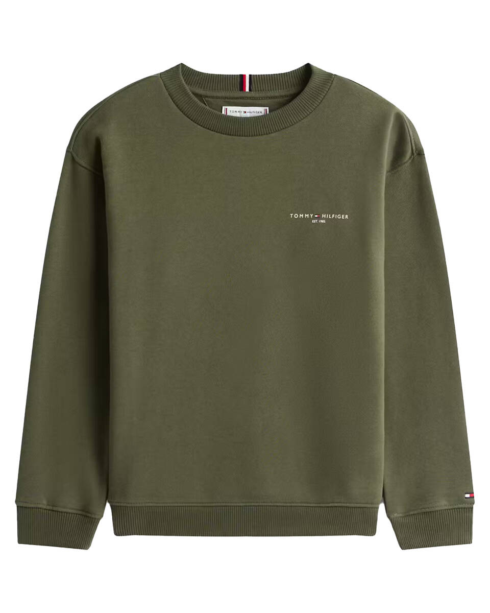 Tommy Hilfiger Sweatshirt MINI CORP C-NECK Kinderen tot 16 jaar, voor jongens en meisjes, regular fit