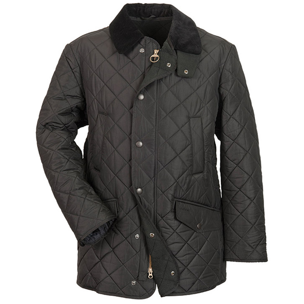 Barbour Herenjas Bardon Quilt Zwart