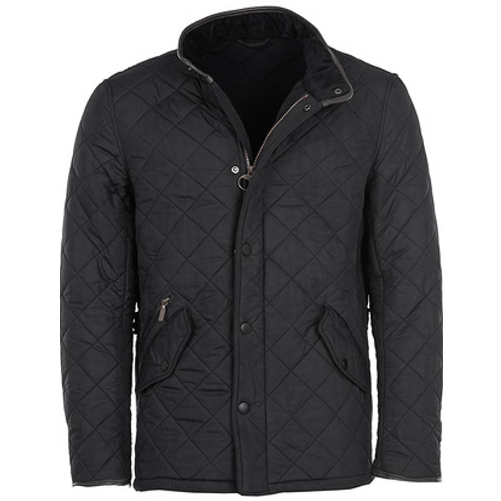 Barbour Herenjas Powell Quilt Zwart