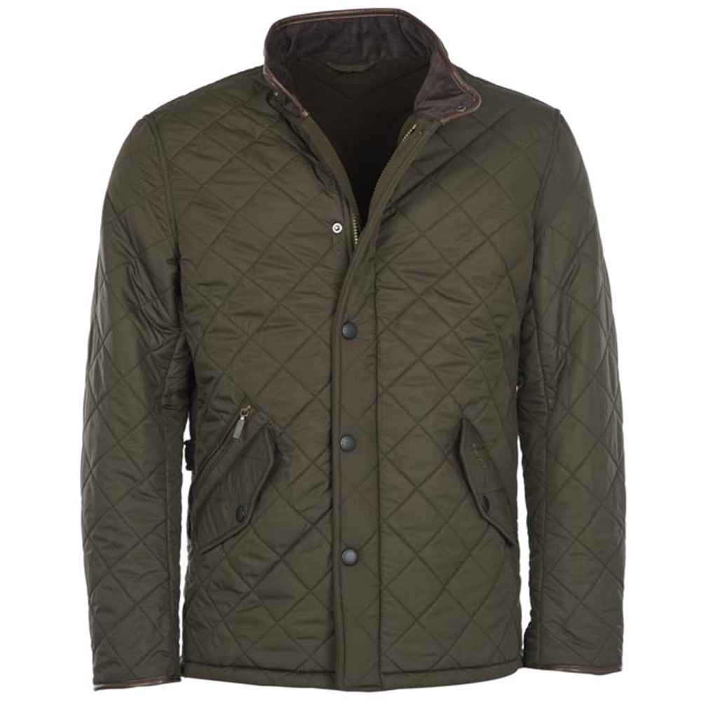 Barbour Herenjas Powell Quilt Olive