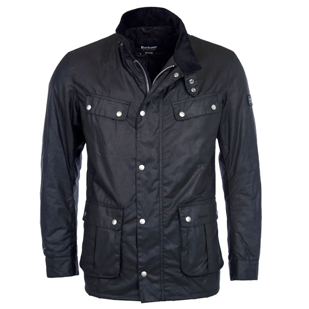 Barbour International Heren waxjas Duke black