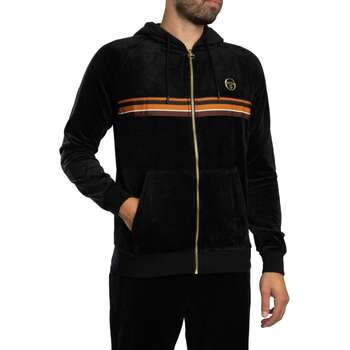 Sergio Tacchini Sweater  Albi Velours Hoodie met Rits