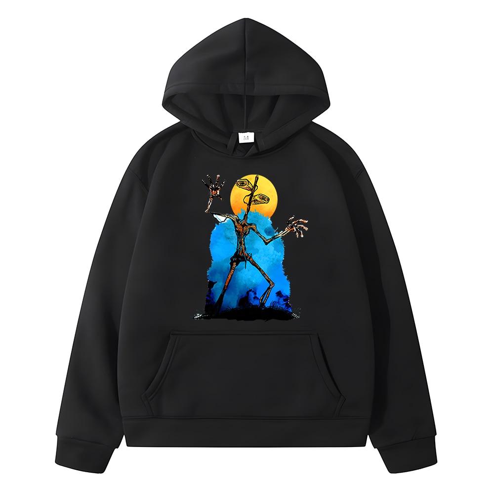 Rice grain childrens clothing factory direct sales Het lila hoofd Kinderhoodies Casual sweatshirts Siren Head anime hoodie Herfst Fleece trui y2k sudadera jongens meisjeskleding Kinderkleding hoodie 130 zwart