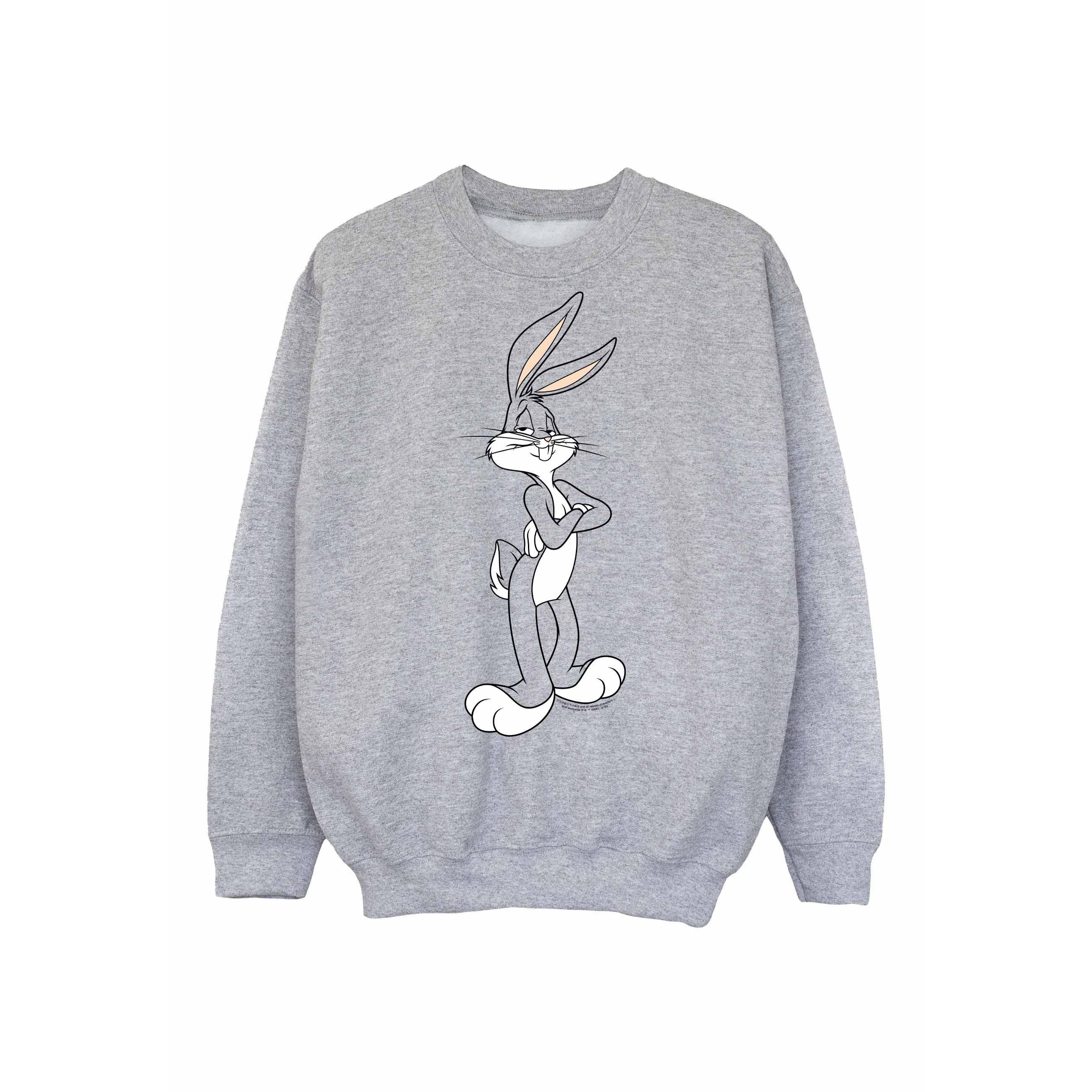 Looney Tunes jongens Bugs Bunny gekruiste armen sweatshirt 12-13