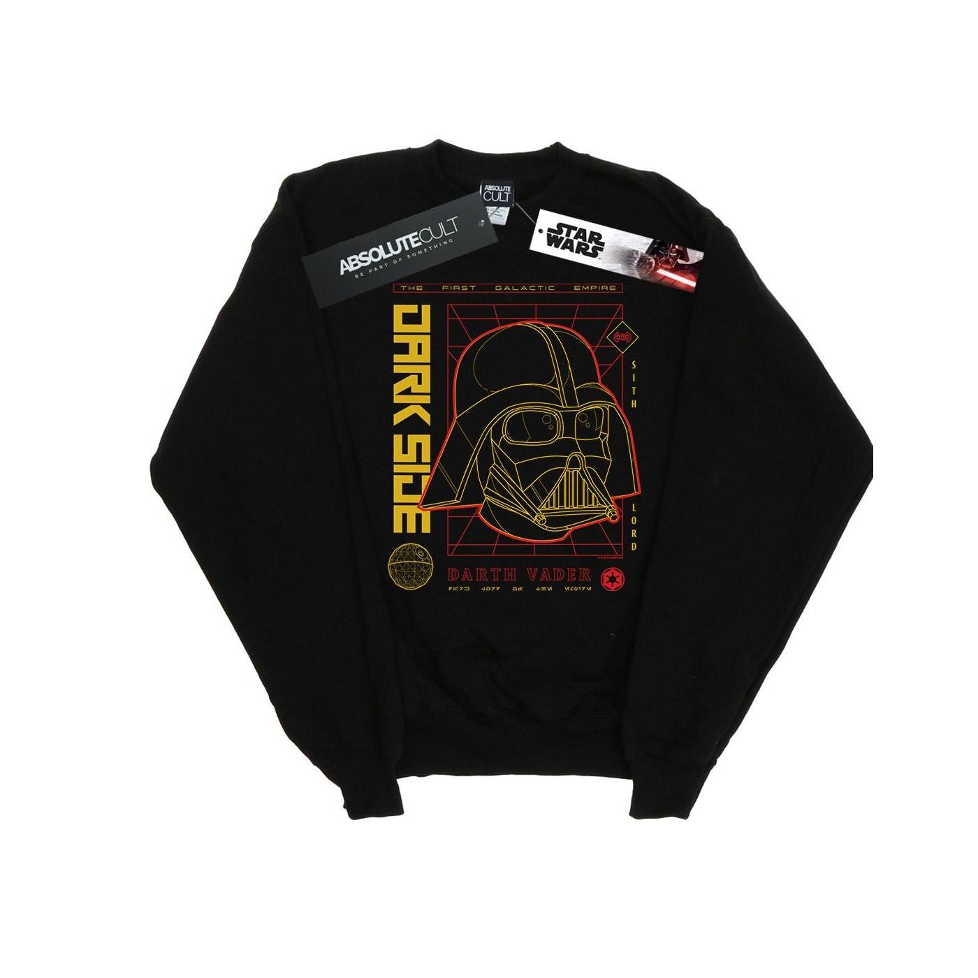 Star Wars jongens Darth Vader Dark Grid Sweatshirt 5-6 Years