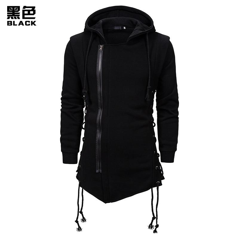 King Billion Herfst Nieuwe Heren Hoodies Sweatshirts Casual Effen Lange Mouw Hoodie Heren Slim Fit Donkere Capuchon Losse Jas Jassen L