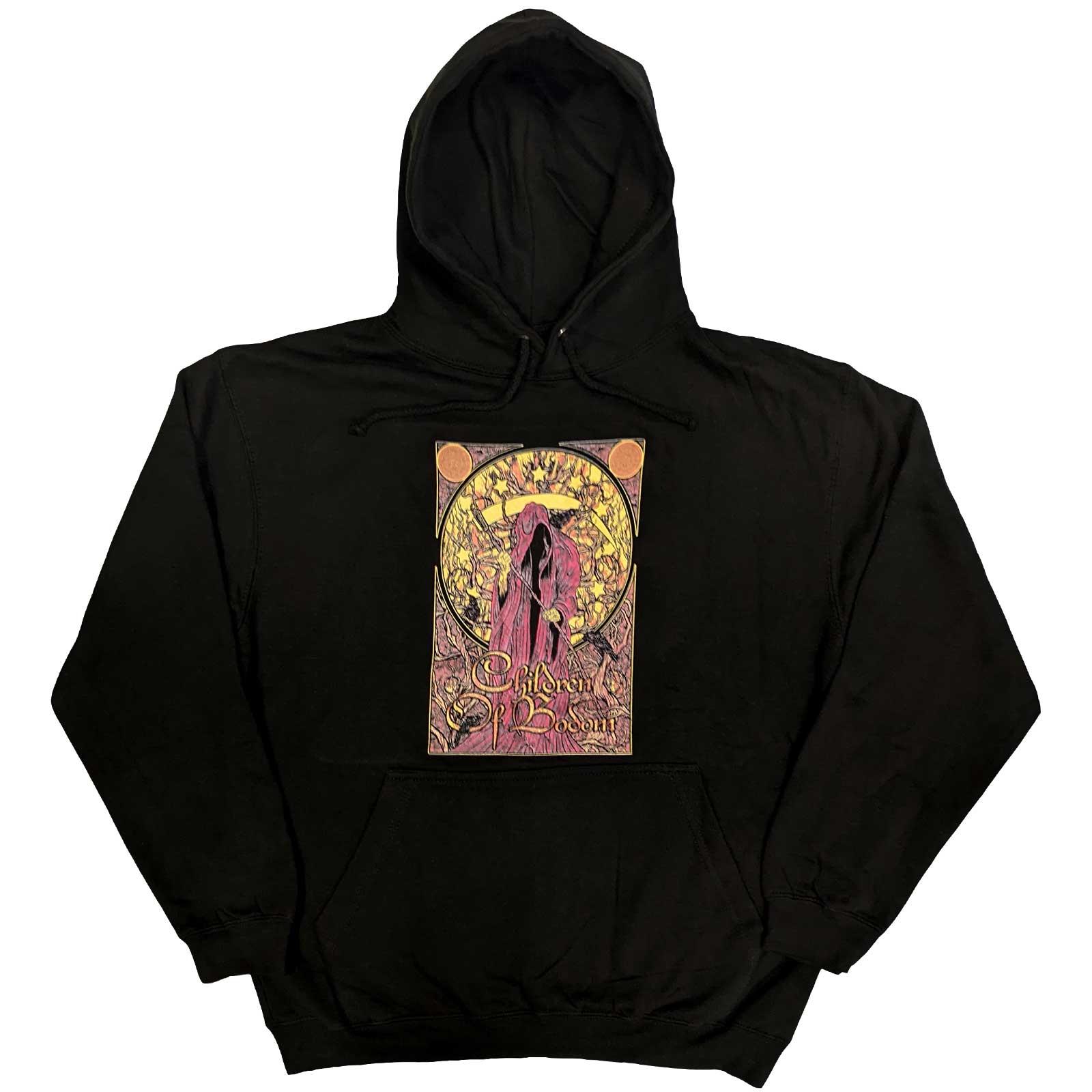 Pertemba FR - Apparel Kinderen van Bodom Unisex volwassen nieuwe Reaper Pullover Hoodie S zwart