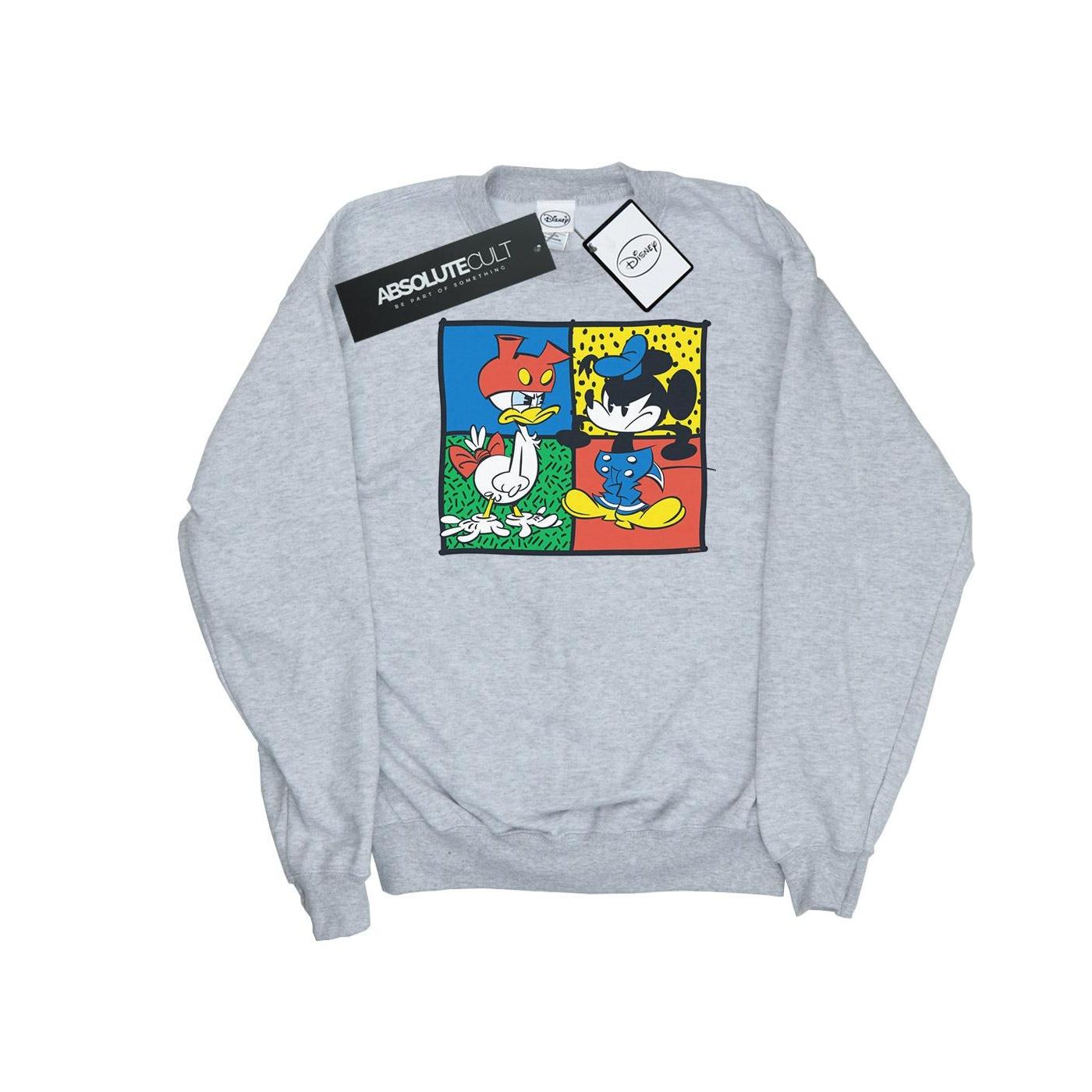 Disney heren Mickey Mouse Donald kledingwisselsweater XXL