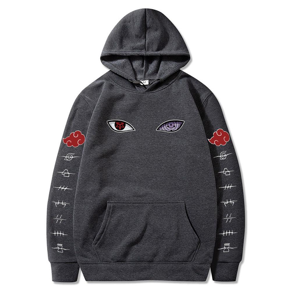 Idealife Naruto Cosplay Hoodie Harajuku Sweatshirts Mannen Katoenen Hoodies M