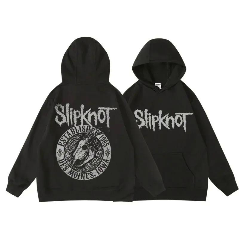 CHARM CLOTHINGS Slipknots Prepare for Hell Tour Mens Rock Hoodie XL