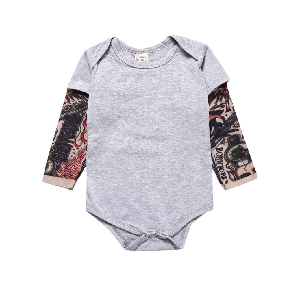 Boho berry Baby-jumpsuit Tattoo-jumpsuit Baby-huiskleding 80cm
