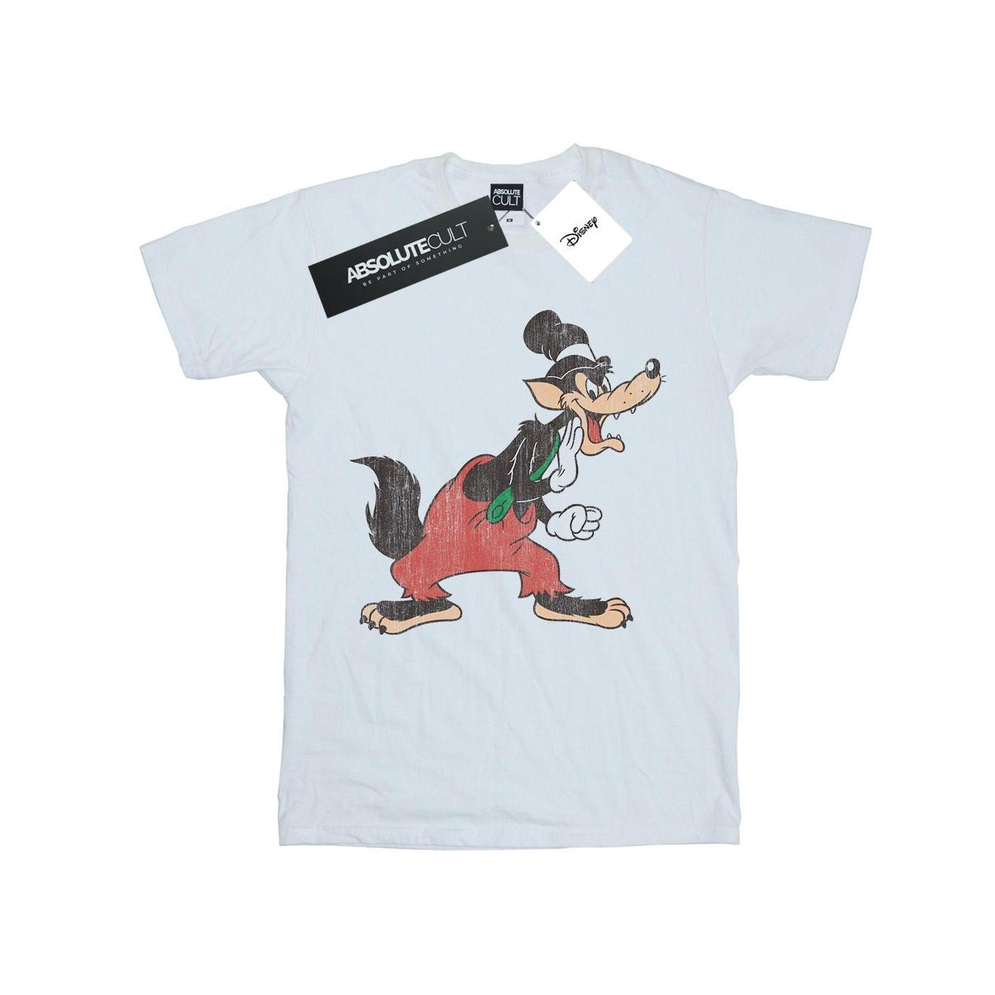 Disney jongens drie biggetjes grote boze wolf T-shirt 12-13