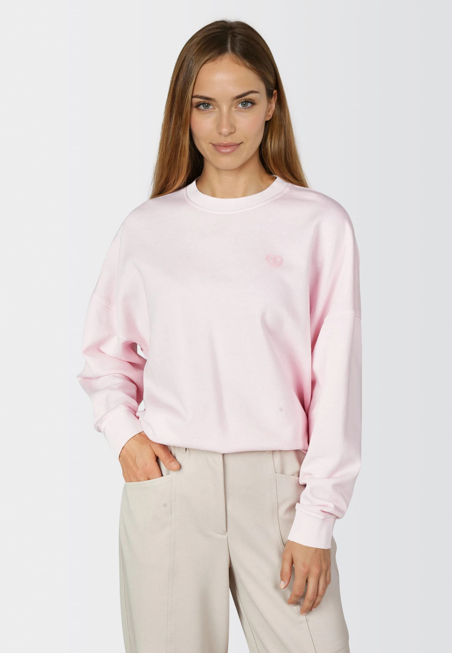 MARC AUREL Sweatshirt mit Logoprint