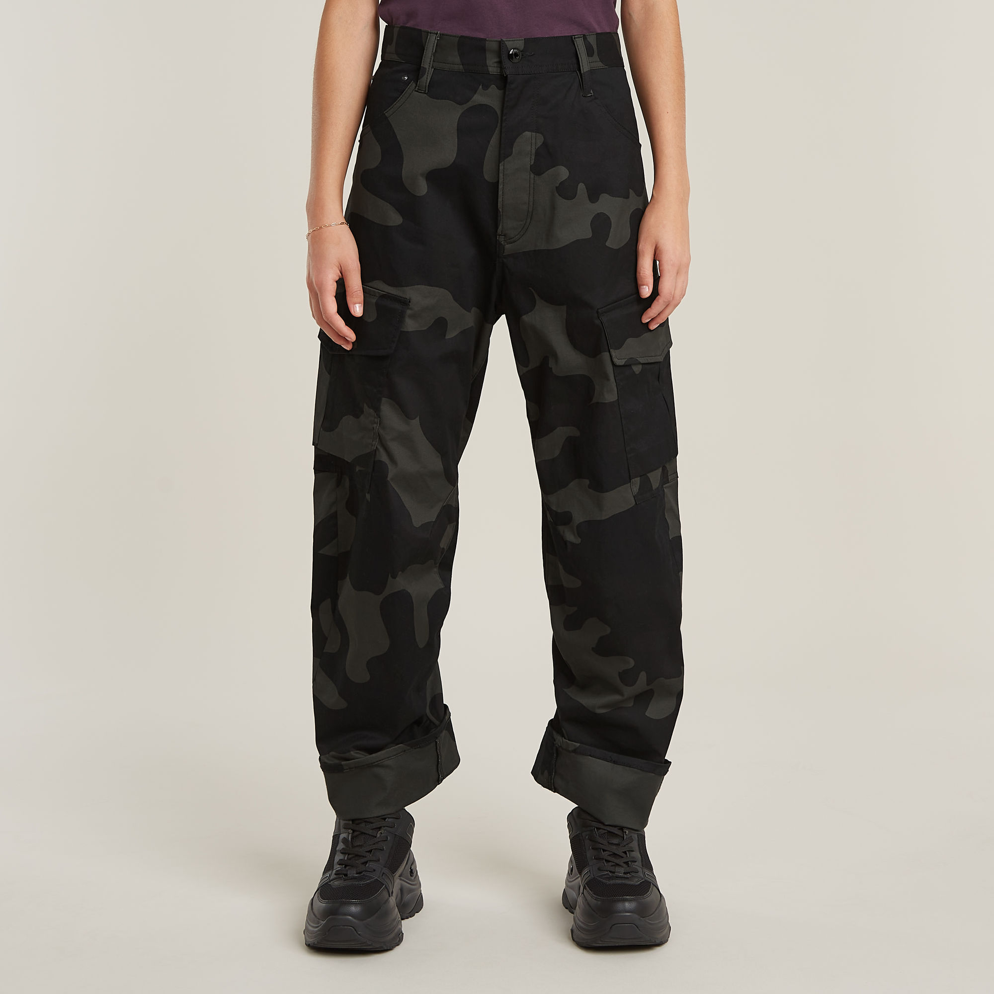 G-Star RAW Cargo Broek 3D Boyfriend - Meerkleurig - Dames