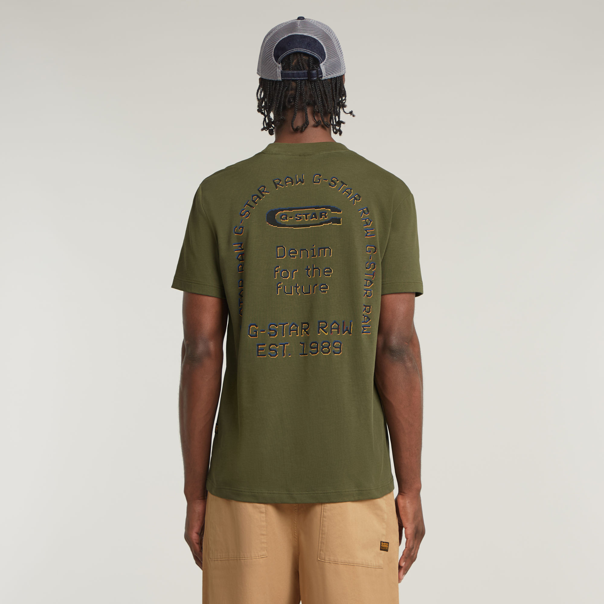 G-Star RAW Back Graphic Arch T-shirt - Groen - Heren