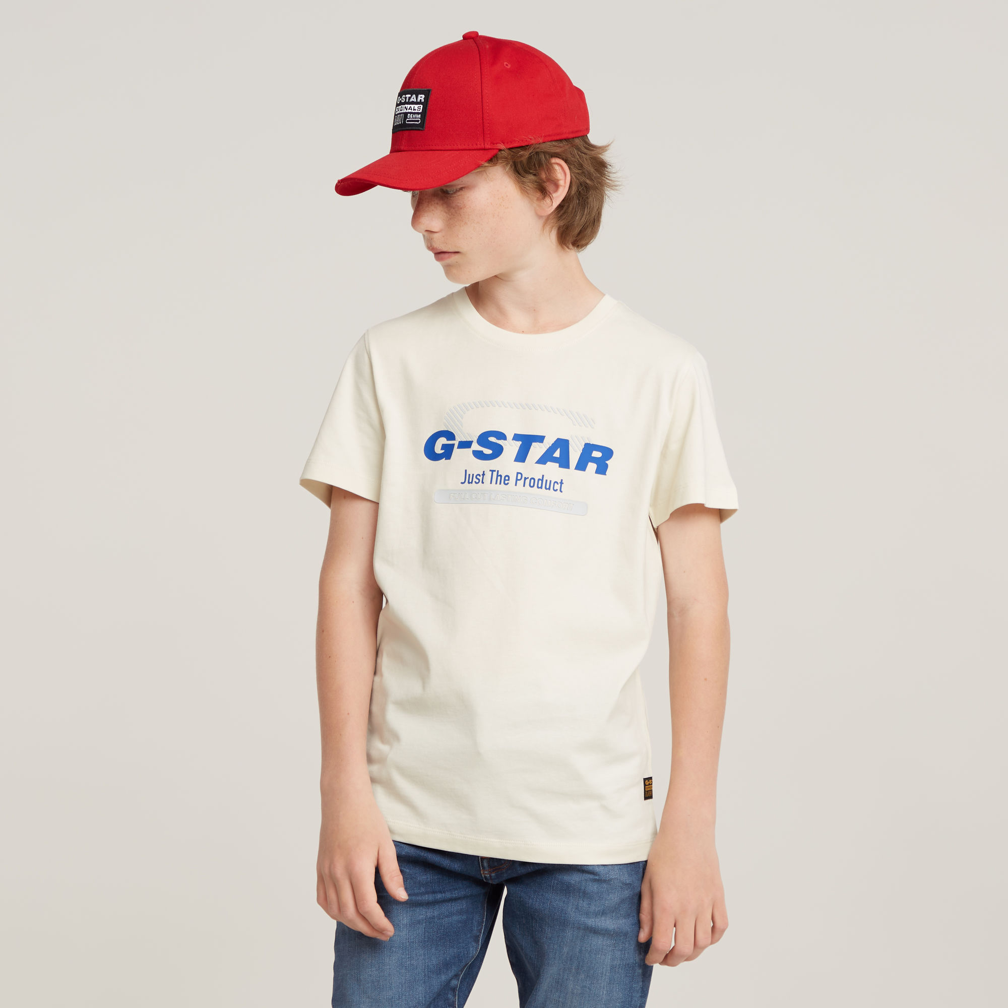 G-Star RAW Jongens T-Shirt - Wit - jongens