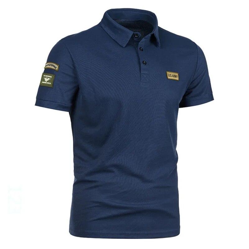 Peace RW Heren Zomer Effen Kleur Poloshirt Casual Korte Mouw Revers Poloshirt XXXXXL
