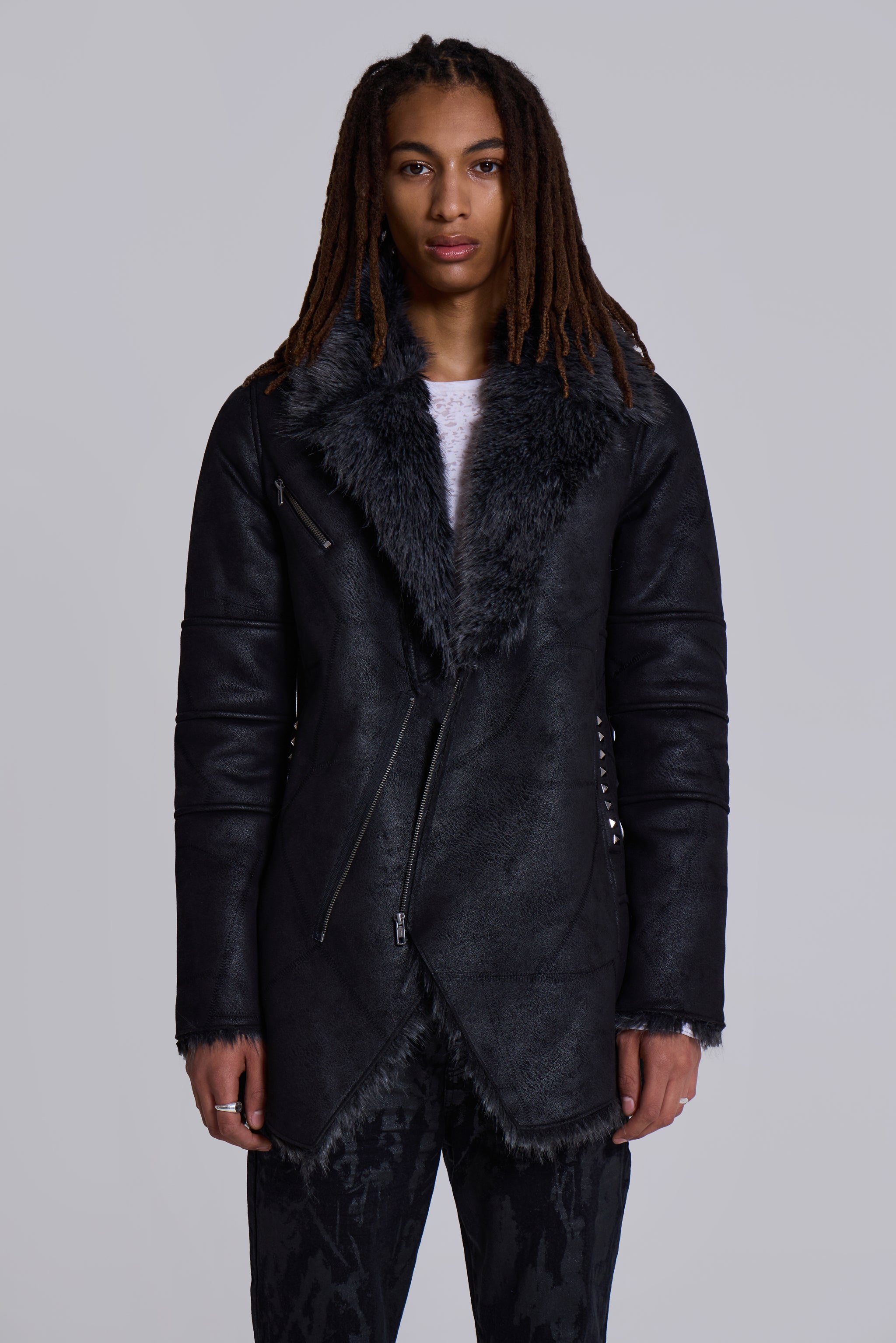 Jaded Man Wander Fur Jacket